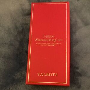 Talbots Red Wintertainings Set